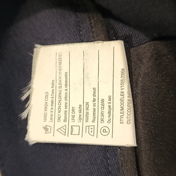 Vince Womens Navy Gray Tailored Pants Size 4 - Picture 5 of 6